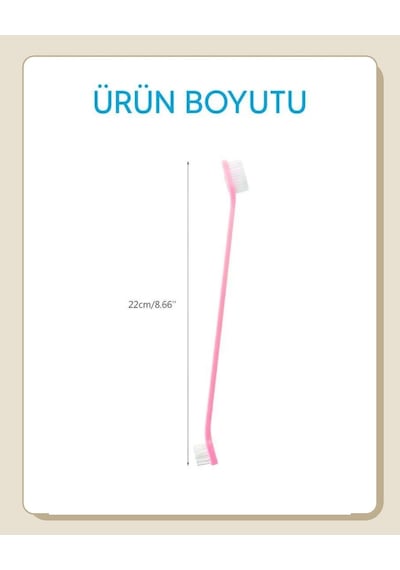 Miçiko Köpekler ve Kediler İçin Yumuşak Diş Fırçası 4'lü Paket