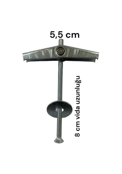 Mey İthalat Alçıpan Askı Dübel Yaylı 12x80 5 Adet