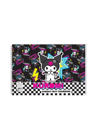 Kuromi 17 25 15 Yp. Spiralli Resim Defteri
