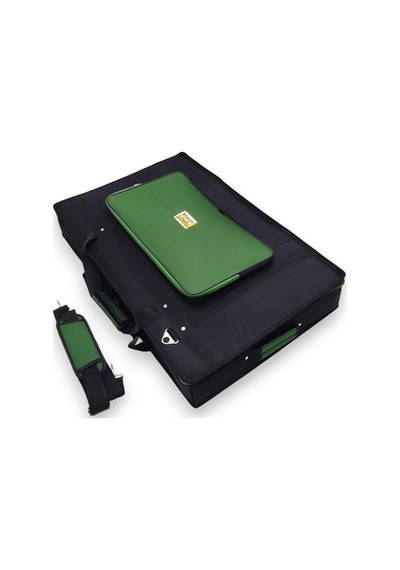 Prime 4+ Setup İçin Uyumlu Soft Case Taşıma Çantası. Siyah Haki Yeşil.