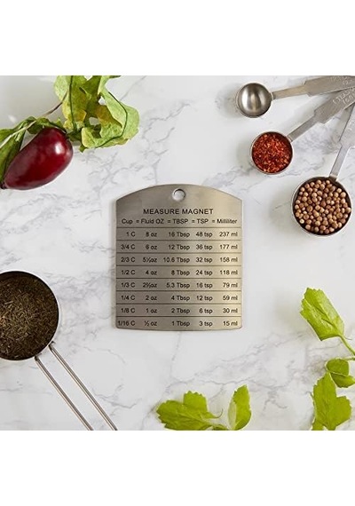 Rsvp International Endurance Magnet Koleksiyonu Paslanmaz Çelik, Dönüşüm Mıknatısı, 4.125x3.5