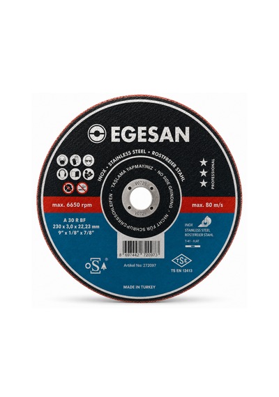 Egesan Metal Kesme Taşı 230x3,0x22,23