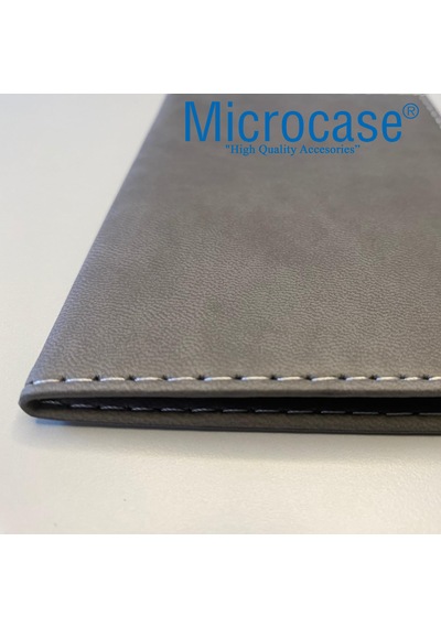 Microcase Suni Deri Oto Ruhsat Kabı Kılıfı Ruhsatlık 2 Adet - Al5037 Siyah