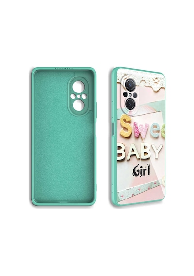 Zore Huawei Nova 9 Se Kılıf Kamera Korumalı Desenli Sert Silikon Ogaa Epoksi Kapak - No5