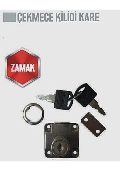 Bay-tec Baytaş Zamak Çekmece Kilidi Dolap Kilidi Kilit 1 Adet