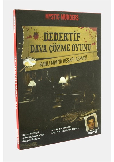 Film - 989 - Setinde Cinayet Dedektif Dava - Glblseme - Çözme Oyunu-siyah