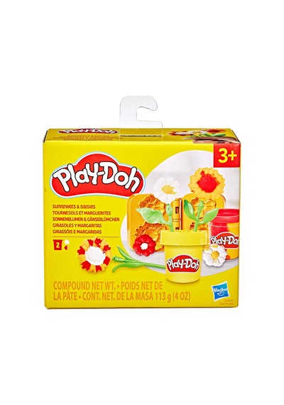 Play-doh Flowers Oyun Hamuru Set 113 G - 3 Adet Tarı