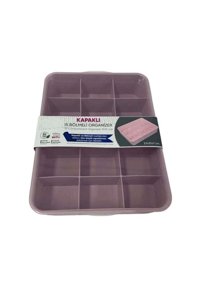 Kapaklı 15 Bölmeli Organizer Diğer