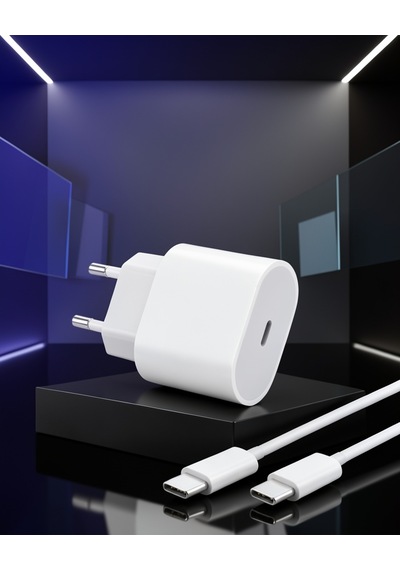 Hızlı Şarj Adaptörü Ve Kablosu 15/15 Pro Max Uyumlu