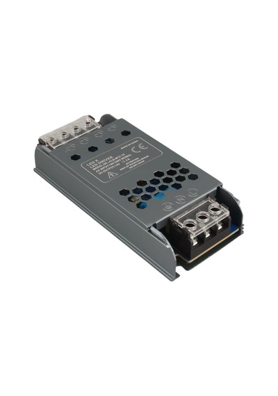 Ayt Ledx Aln-m12125 12 Volt 12.5 Amper 57x24x12mm Ultra Slim Metal Kasa Adaptör Şerit Led Kamera Adaptörü