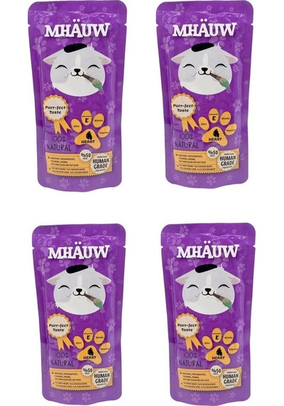 Mhauw Yürekli Kedi Çorbası 4 x 80 G