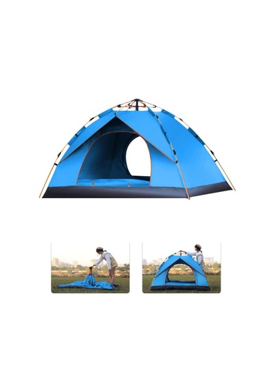 Su Geçirmez Kamp Çadırı Otomatik Kurulum 2 3 Kişilik Outdoor Çadır