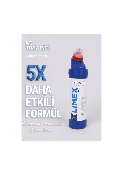 2set Limex Extra Ultra Güçlü Banyo Temizleyici Kireç Çözücü Ve Limex Tuvalet Wc 710 Ml Temizleyici