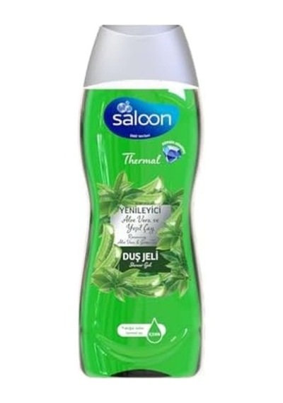 Therml Duş Jeli Yenileyici Aloe & Yeşil Çay 450ml Açık Mavi