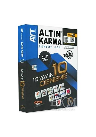 Altın Karma AYT Deneme Seti 10 Yayın 10 Deneme