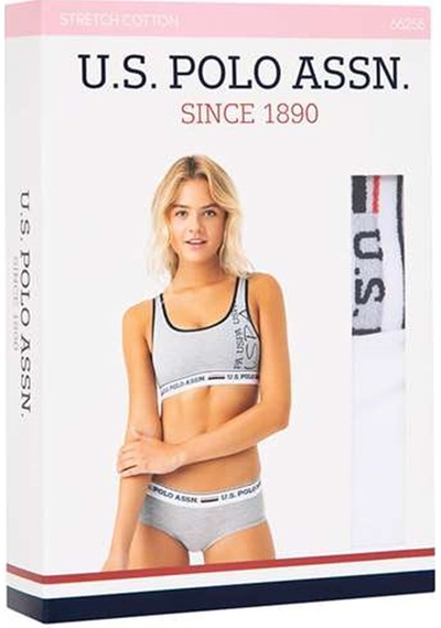 U.S. Polo Assn. U.s Polo Assn. 66255 Kadın Büstiyer Şort Takım-lacivert Lacivert