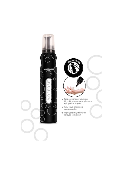 Morfose Extra Strong Köpük 200 Ml 3 Adet