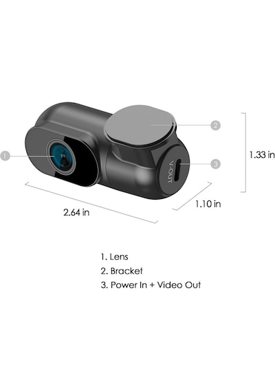 Viofo T130 Için 6 Metre Kablo Ve Arka Kamera İkinci El Üründür