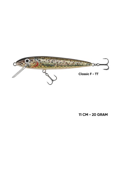 Maket Balık - Rapala - Jaxon Classic F - Tt - 11 Cm 20 Gr