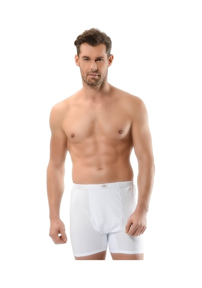 Jiber Erkek Pamuklu Paçalı Boxer 108 - 9 Adet 001