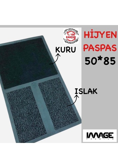 Havuzlu Kapı Önü Kauçuk Hijyen Paspası