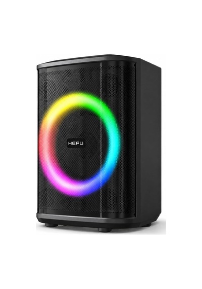 Hp-981 Partybox Bluetooth Hoparlör 6.5 Hoparlör 40w Güç Rgb Işık Tws Destekli