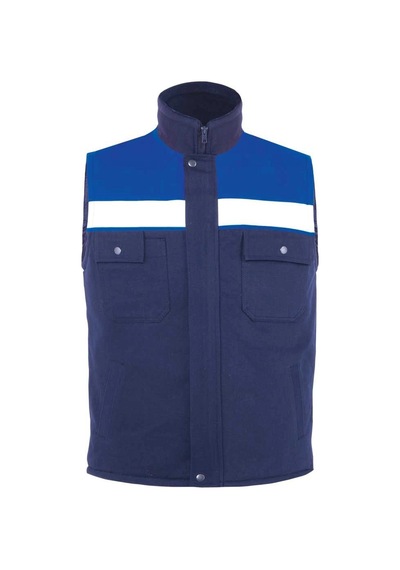 My Form Winto 7/7 Gabardin Kapitoneli Kışlık Yelek-lacıvert Sax Lacivert - Saks Mavi