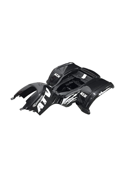 Kanuni Atv 150 U Off Road Arka Çamurluk Siyah Renk Etiketsiz