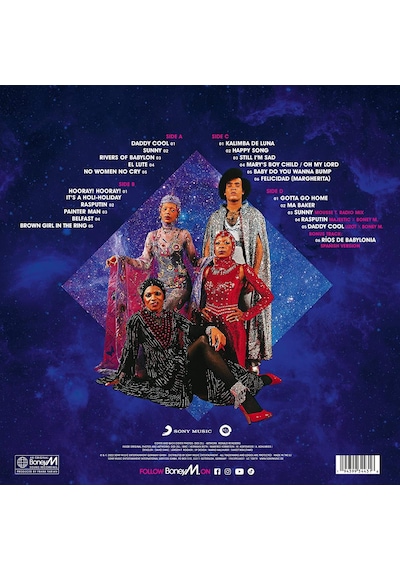 Boney M - The Magic Of Boney M. (Magenta / Blue  Transparent Vinyl) (2 Plak)