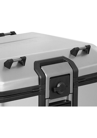 Shad Tr-55 Motosiklet Metal Arka Çanta Titanyum