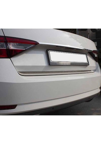 Skoda Süperb B3 Krom Bagaj Alt Çıta 2015-2020 Arası P.Çelik