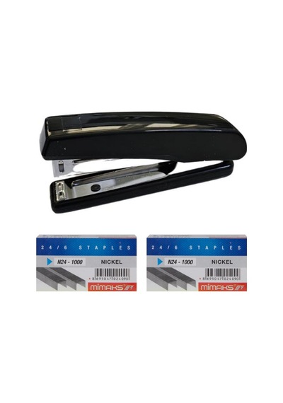 24x6 Zımba Makinası Seti 3 Lü Set 20 Sayfalık