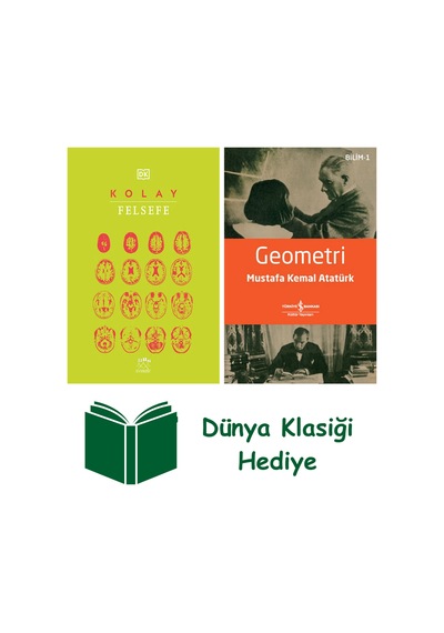 Kolay Felsefe Ciltli + Geometri + Dünya Klasiği Hediye