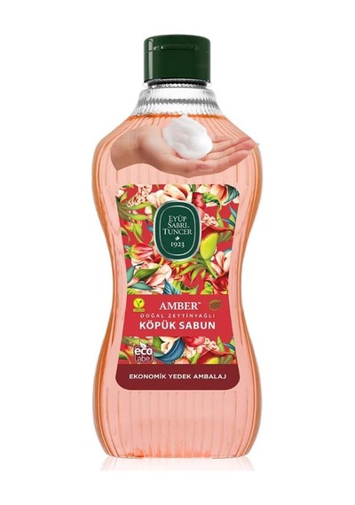 Eyüp Sabri Tuncer 1,5 L + 500 Ml Amber Köpük Sabun Bubble Gum Koku Hediye