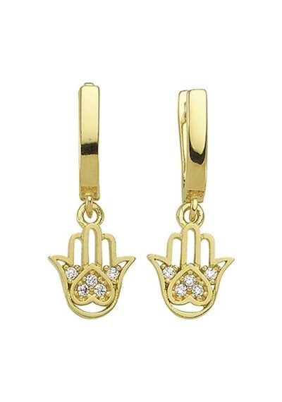 Goldkupe 14 Ayar Taşlı Altın Çocuk Küpe 1,87 Gr-1326