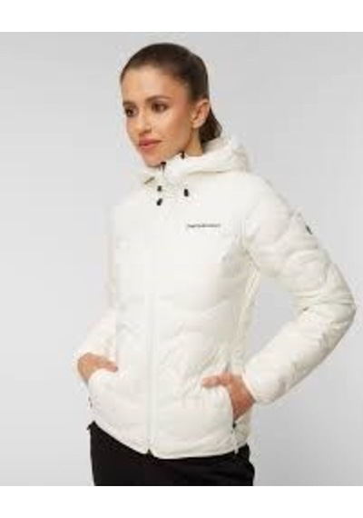 W Helium Down Hood Jacket Outdoor Ceketi Offwhıte G77852200-30227 Beyaz