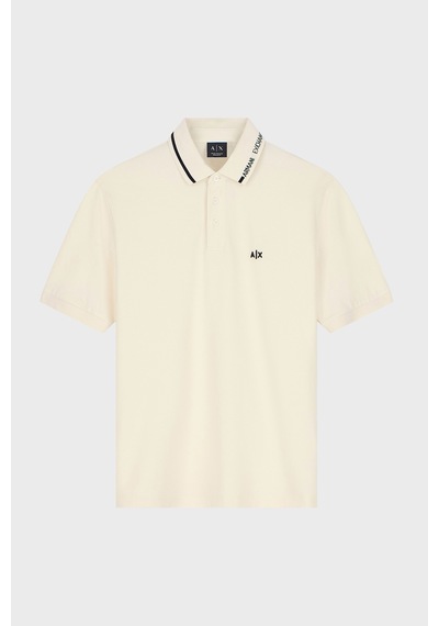 Armani Exchange % 100 Pamuk Regular Fit Düğmeli Polo Erkek Polo Xm002932 Af13026 U0007 Kırık Beyaz Armani Exchange % 100 Pamuk Regular Fit Düğmeli Polo Erkek Polo Xm002932 Af13026 U0007 Kırık Beyaz