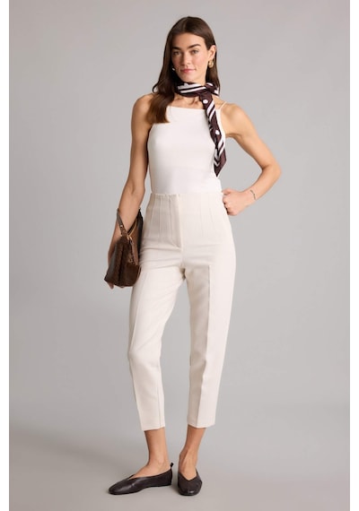 Defacto Crop Carrot Fit Fermuarlı Yüksek Bel Basıc Dar Paça Klasik Kumaş Pantolon C2466ax26sper110 Ekru-er110 Defacto Crop Carrot Fit Fermuarlı Yüksek Bel Basıc Dar Paça Klasik Kumaş Pantolon C2466ax26sper110 Ekru-er110