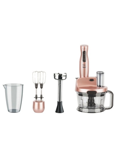 Fakir Mr Chef Quadro Blender Seti 2000 W Rosıe 1500 Ml Doğrayıcı Hazneli Çok Amaçlı Mutfak Robotu