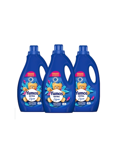Yumoş Extra Konsantre Çamaşır Yumuşatıcısı Lilyum 105 Yıkama 2520ml X3 Diğer