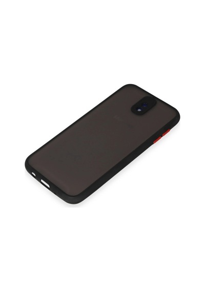 Samsung Galaxy J7 Pro / J730 Kılıf Montreal Silikon Kapak - Siyah Çokrenkli