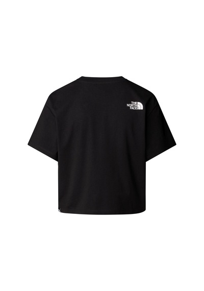 The North Face Kadın Easy Relaxed Cropped Tişört Nf0a8a6hjk31 Siyah