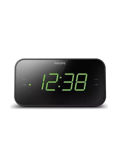 Philips Tar3306 FM Radyolu Masa Saati Alarmlı Saat Zaman Ayarlı