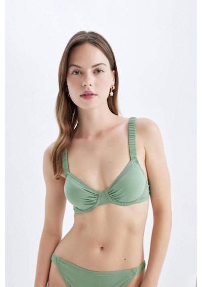 DeFacto Regular Fit Bikini Üstü-Fall in Love D2636AX24HSGN320