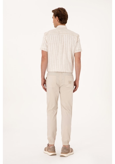U.s. Polo Assn. Erkek Taş Pantolon Kanvas-chino 50300442-vr049 Tas