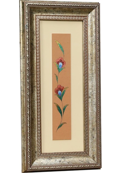 E38 El İşçiliği Suluboya Tablo 17x33 Cm - 6207