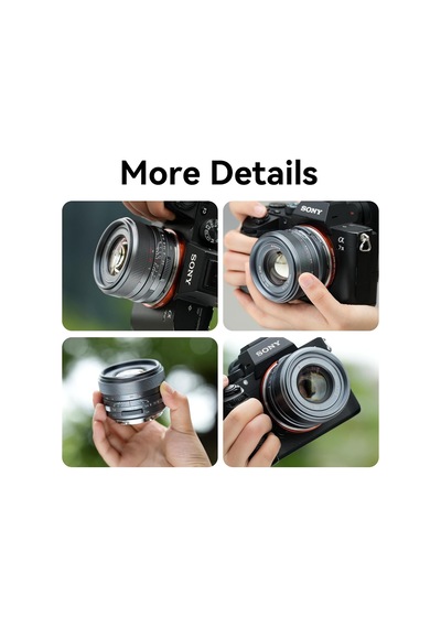35 Mm F1.4 Mark Ⅲ Tam Çerçeve Manuel Odaklama Prime Lens Büyük Diyafram Sony E Mount Kameralarla Uyumlu A6500 A6300 A6100 A6000 A5100 A5000 A9 Nex3/3n/5/5t/5r/6/7 Titanyum Gri Çok Renkli 35 Mm F1.4 Mark Ⅲ Tam Çerçeve Manuel Odaklama Prime Lens Büyük Diyafram Sony E Mount Kameralarla Uyumlu A6500 A6300 A6100 A6000 A5100 A5000 A9 Nex3/3n/5/5t/5r/6/7 Titanyum Gri Çok Renkli