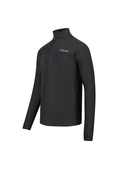 2as Kolima Yarım Fermuarlı Sweatshirt Erkek Siyah Diğer