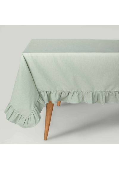 Linens Jared 150x150 Cm Masa Örtüsü Mint