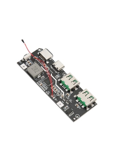 Çift Usb 5v 22.5w Ledli Micro Type-c Powerbank Hızlı Şarj Modülü
